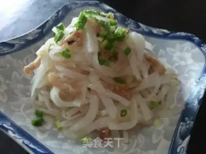 Make Radish fried meat step 7