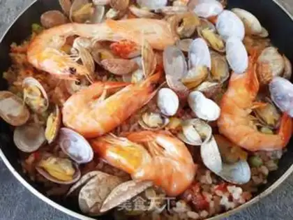 Make Improved version of Spanish seafood step 8