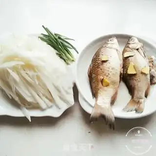 Make Snack radish soup step 1