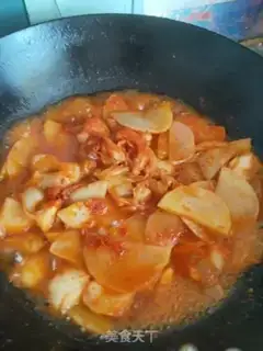 Make Korean chili potatoes step 7