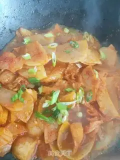 Make Korean chili potatoes step 8
