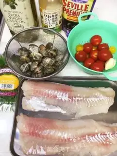 Make Tomato cod clams for mushrooms step 0