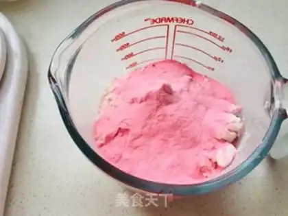 Make Strawberry chocolate soft cookies step 2