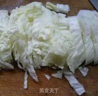Make Dutch bean buns and cabbage step 4