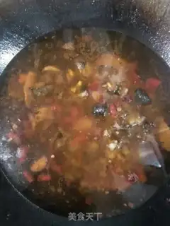Make Potato burns chicken legs step 4