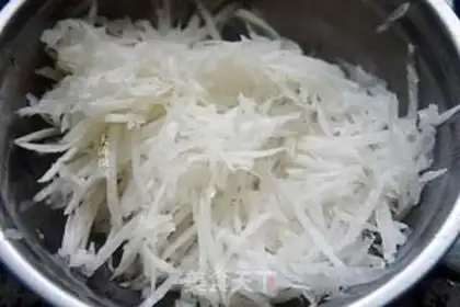 Make Sugar and radish step 1
