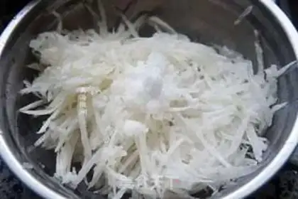 Make Sugar and radish step 2