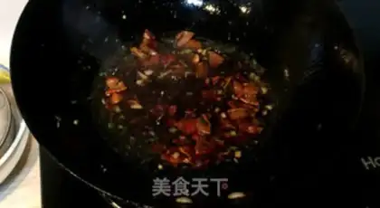 Make A bean sprouts fan step 1