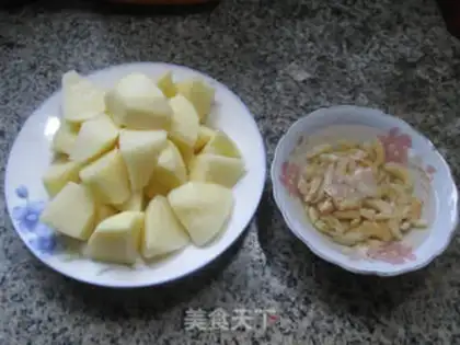Make Burn potatoes step 0