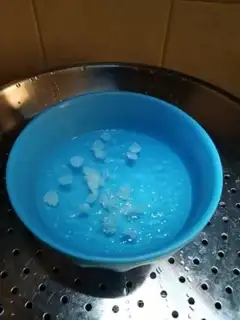 Make Coconut stew, snowline step 1