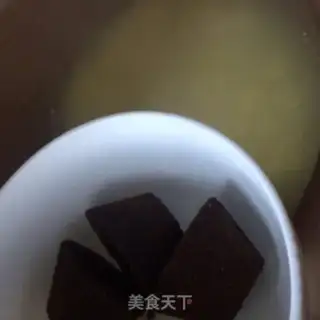 Make Red sugar rice congee step 5