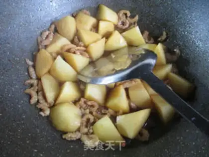 Make Burn potatoes step 7