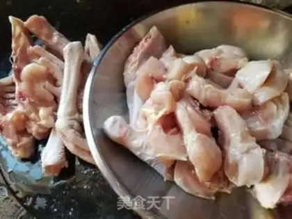 Make Skinny mushrooms steam chicken step 0