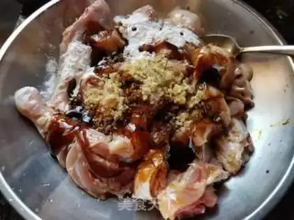 Make Skinny mushrooms steam chicken step 2