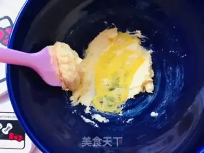 Make Red tea cookies step 1
