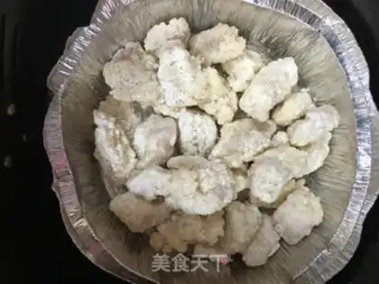 Make Salt chicken rice step 2