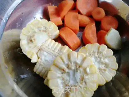 Make Powdered corn broth step 1