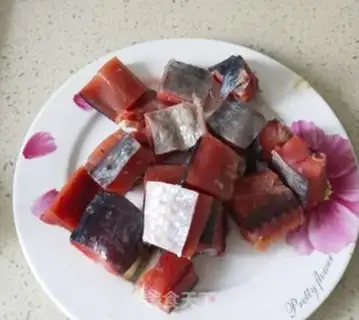 Make Fried salmon step 1
