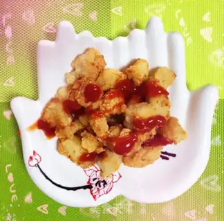 Make Salt chicken rice step 6