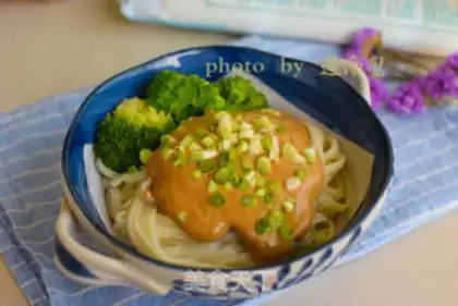 Make Sesame sauce noodles step 7