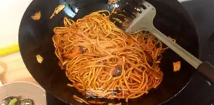 Make Shanghai noodles step 5
