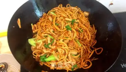 Make Shanghai noodles step 8