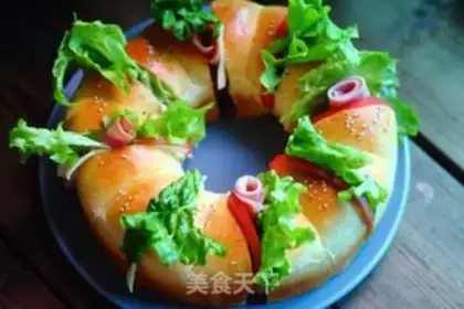 Make A bouquet sandwich step 13