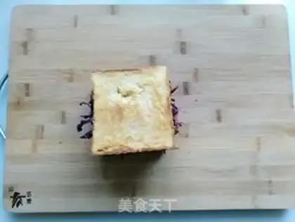 Make A blue chicken sandwich step 6