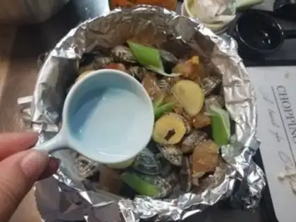 Make Liquor clams step 7