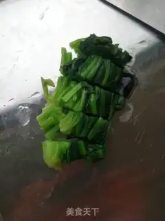 Make Spicy appetizer spinach step 3