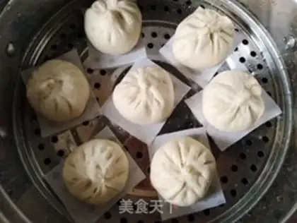 Make Scratch meat buns step 6