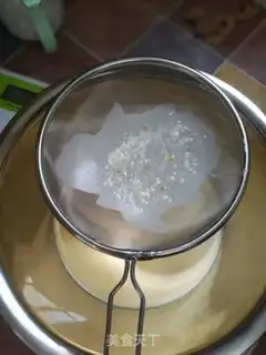 Make English egg tarts step 1