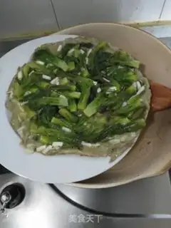 Make The sprouts, the fried eggs step 7