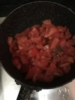 Make Tomato gill mushrooms, fat cow step 4