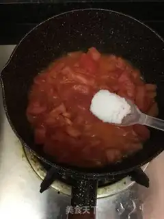 Make Tomato gill mushrooms, fat cow step 5