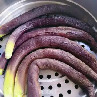 Make The cold hand tore the eggplant step 1