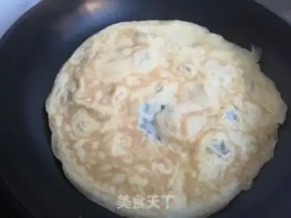 Make The purple omelet step 4