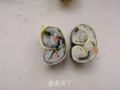 Make The purple omelet step 18