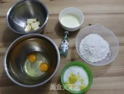 Make Lemon pound cake step 2