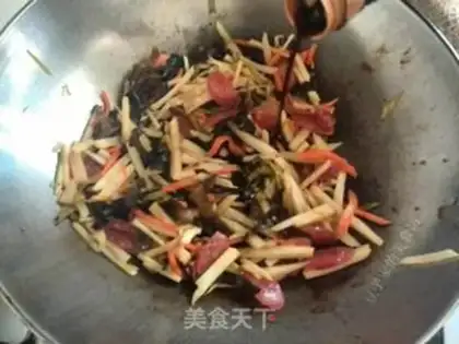 Make Steamed flowerfish step 5