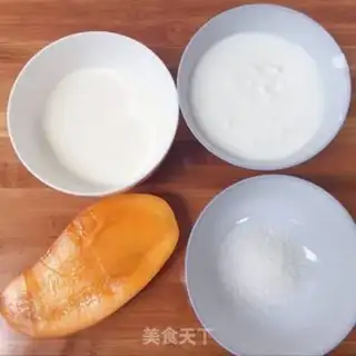 Make Cracker mango ice cream step 0