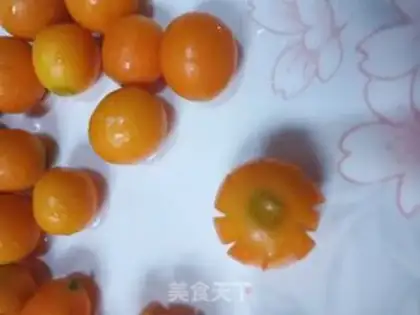 Make Ice cream and orange juice step 3