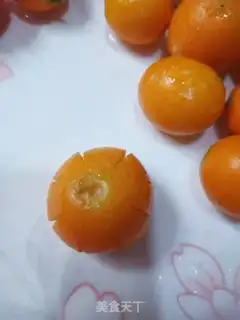 Make Ice cream and orange juice step 4
