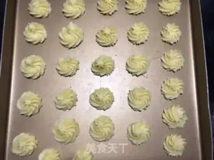 Make Coconut cookies step 9