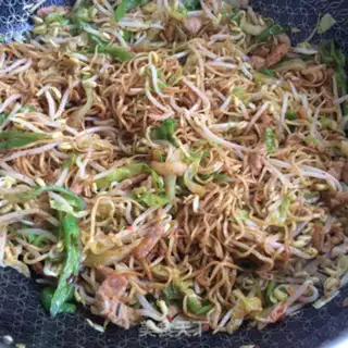 Make Cream pepper noodles step 5