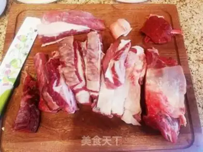 Make Beef radish potatoes step 0