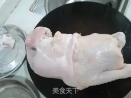Make Piggy belly with chicken soup step 3