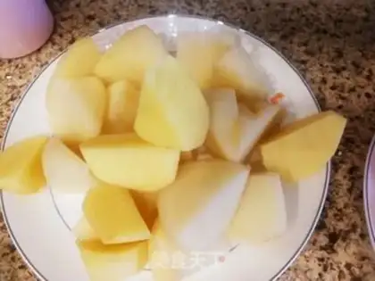 Make Beef radish potatoes step 8