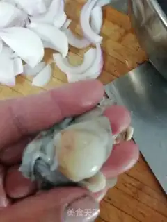 Make Iron-plated black pepper pepper and octopus step 8