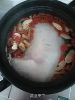 Make Piggy belly with chicken soup step 6